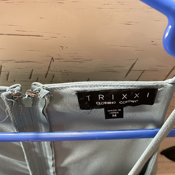 Green/Gray dress - Picture 3 of 5